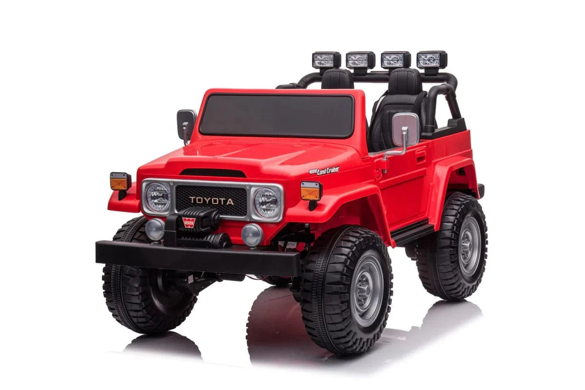 Ride on Toyota Land Cruiser FJ 40 - White