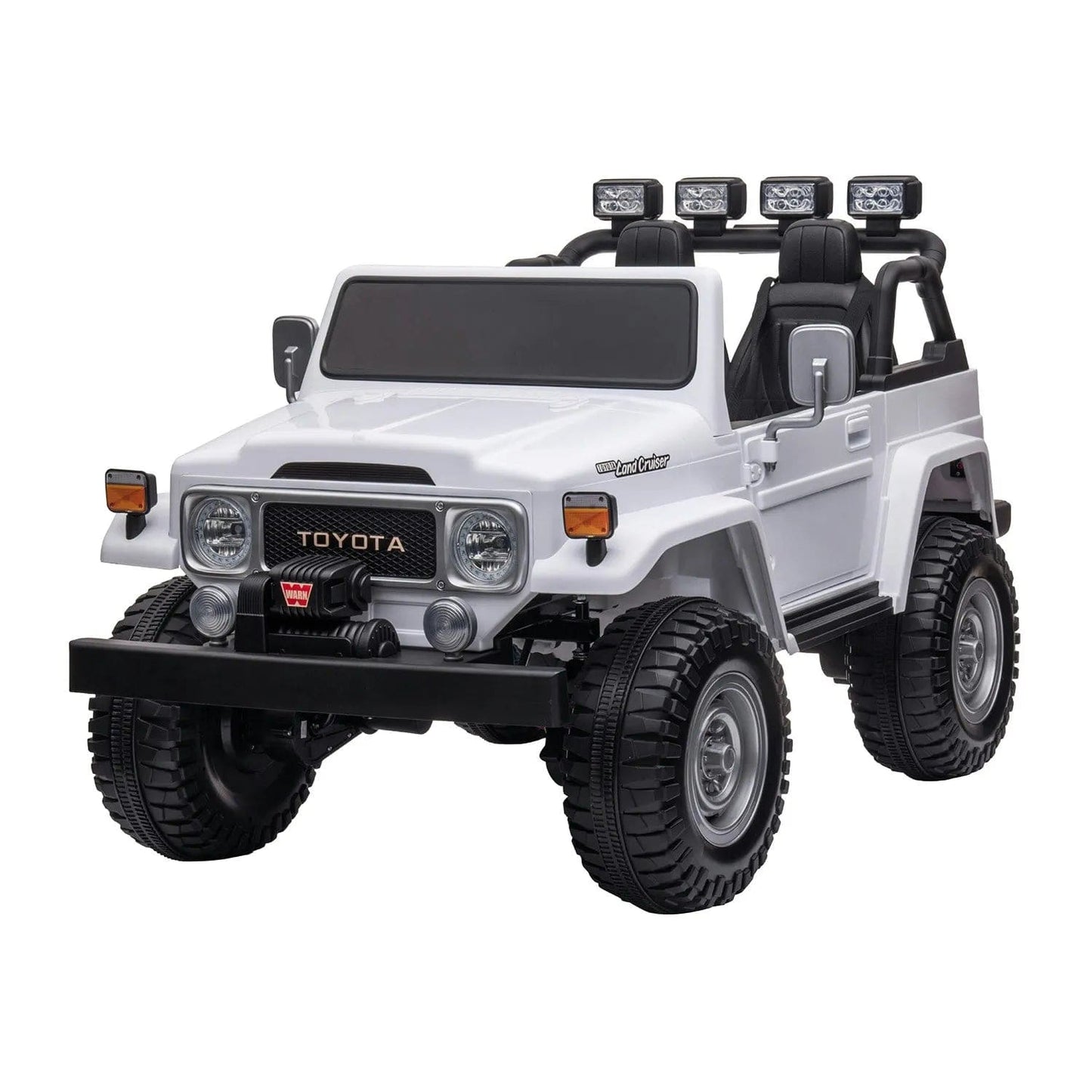 Ride on Toyota Land Cruiser FJ 40 - White