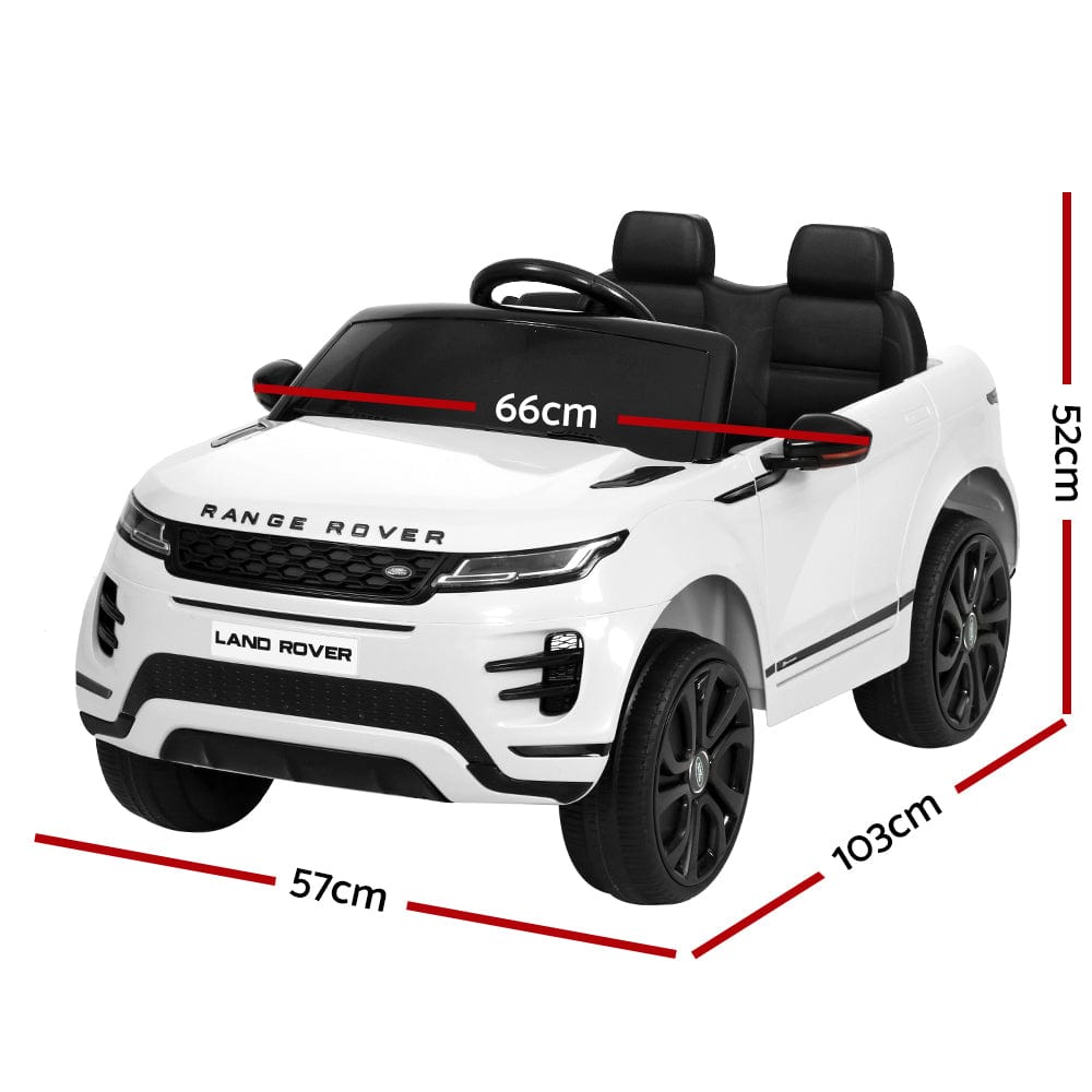 Ride on Range Rover Evoque - White